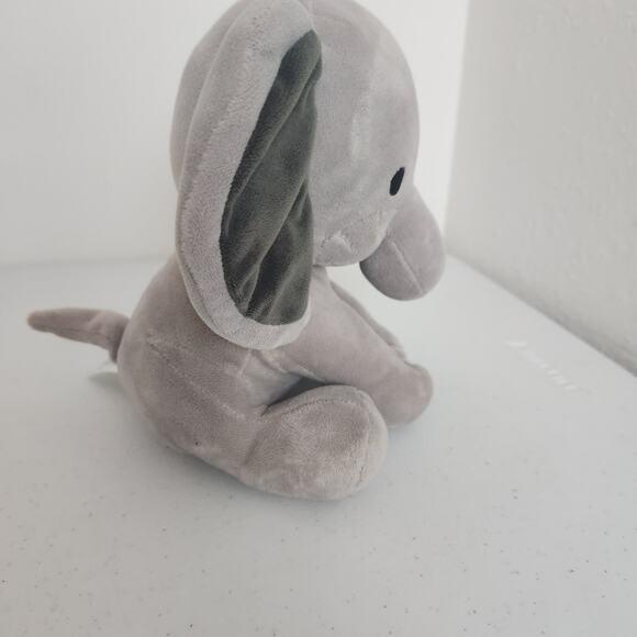 Bedtime Originals Grey Elephant Baby Humphrey Plush Stuffed Animal Toy 9 Inches - Picture 4 of 8